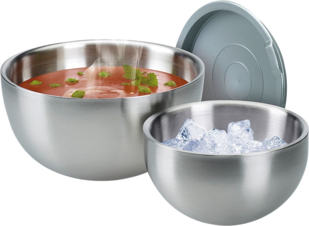 Gsw Thermoschale mit Kunststoffdeckel, 4,2 L, 26 x 14 cm Produktbild 