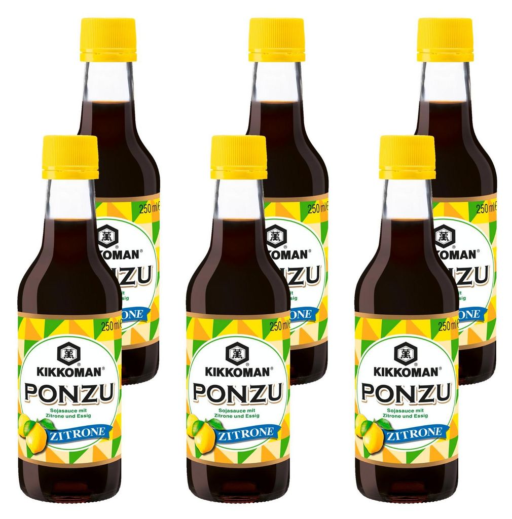 Kikkoman Ponzu Sauce Lemon - 6x 250ml Produktbild 