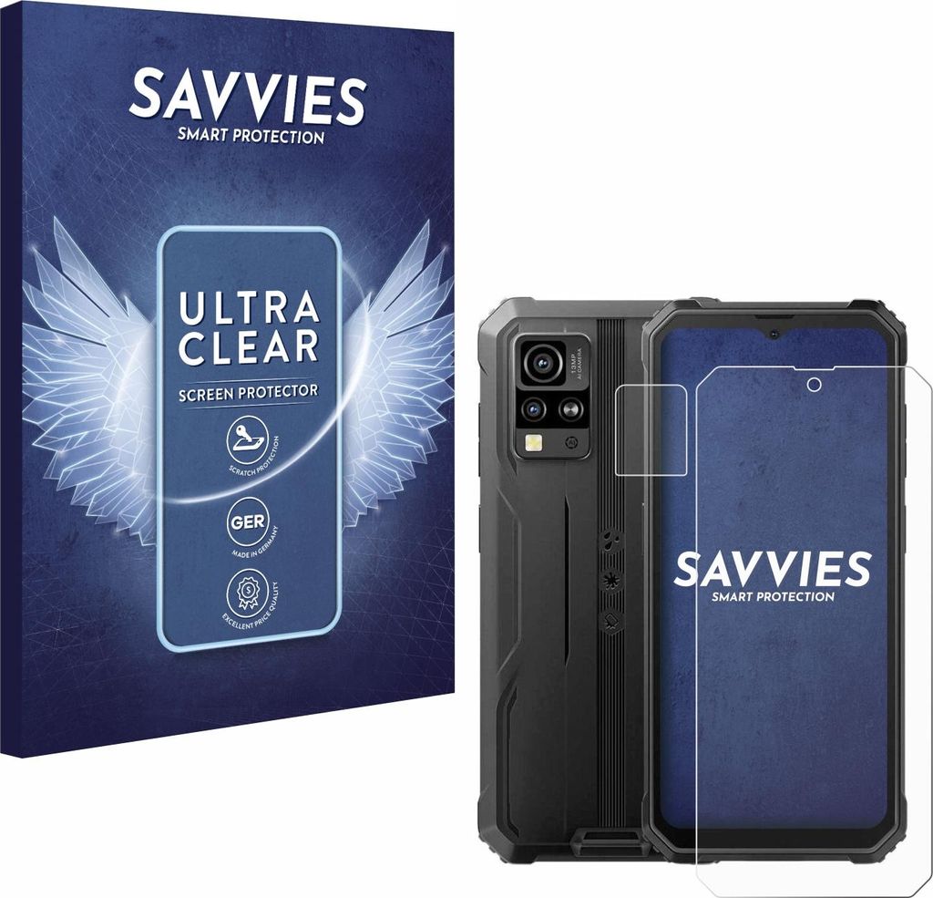 18x Für Blackview BV4800 / SE Schutzfolie Savvies Displayschutz Display Schutz Folie Klar Transparent