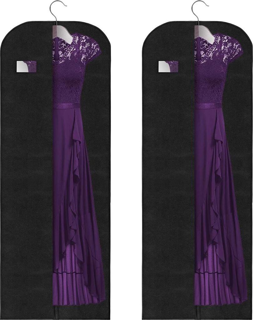 Atmungsaktive und Staubfreie Kleiderschutzhülle für Einfache Lagerung und Transport von Kleidungsstücken