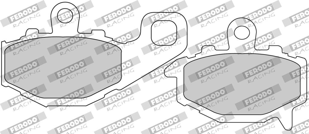 FERODO RACING Bremsbeläge Satz Bremsklötze FDB2012ST Produktbild 