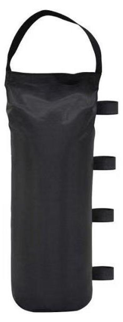 4er-Set Sandsäcke für Faltzelte – Sandsäcke für Sonnenschirme, Faltpavillons und andere Outdoor-Sonnenschutzvorrichtungen – schwarz