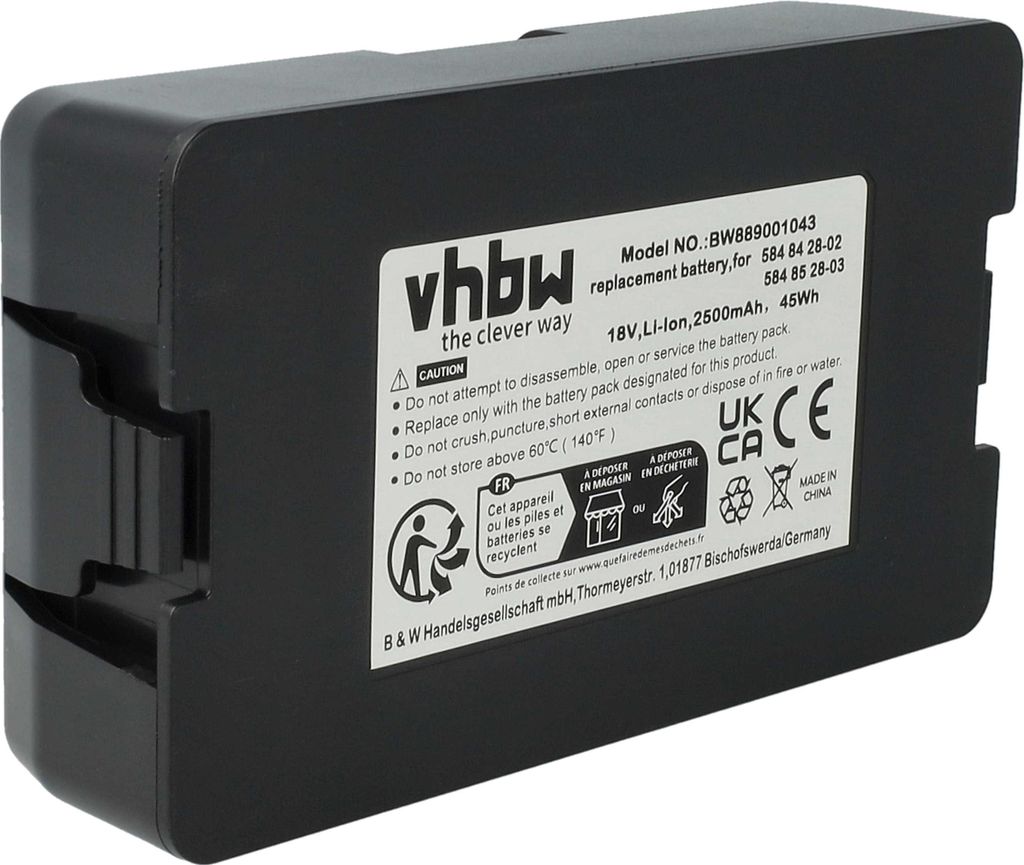 vhbw Akku kompatibel mit Gardena SILENO minimo 15202-20, Produktbild 