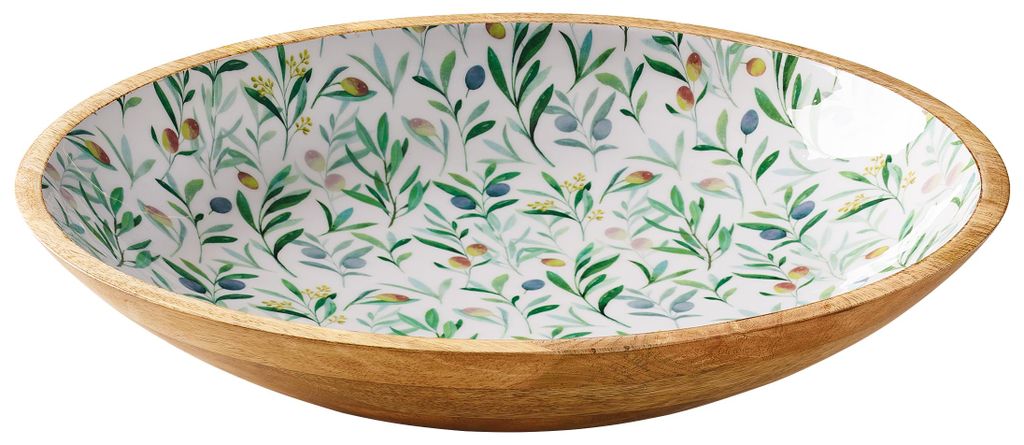 Zassenhaus Schale OLIVE, Mango, Ø 35 cm x 6 cm Obrázok produktu 