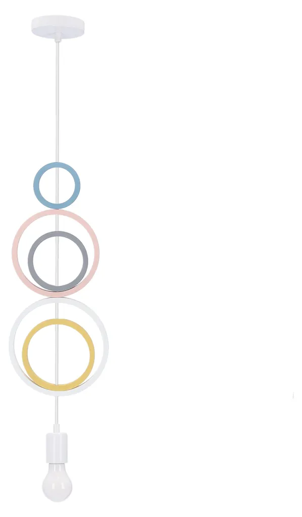 Éclairage chambre d'enfant HOOPS 1 multicolore E27 - Solution déco 20W