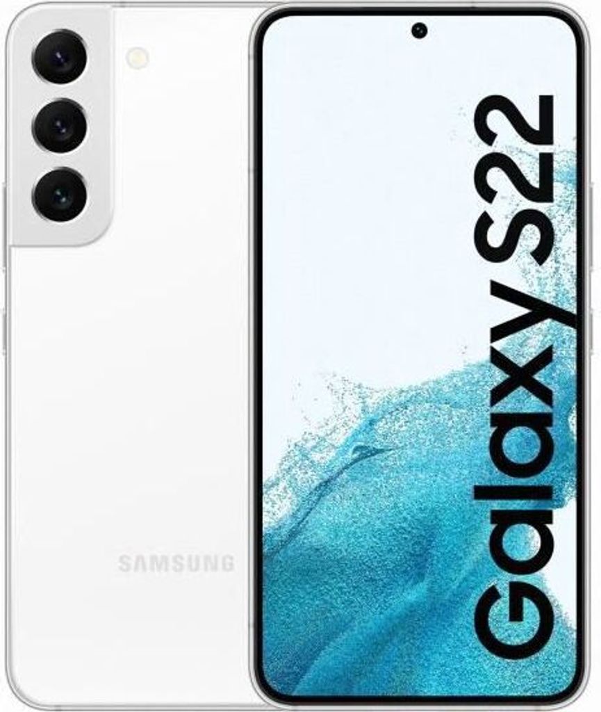 SAMSUNG GALAXY S22 128 GB Weiß Produktbild 