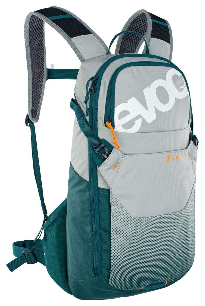 Evoc E-Ride 12L Rucksack (Grey/Blue,9-14 ltr. (s))