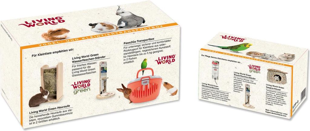 Hagen Vogel + Kleintiertransportbox, klein Produktbild 