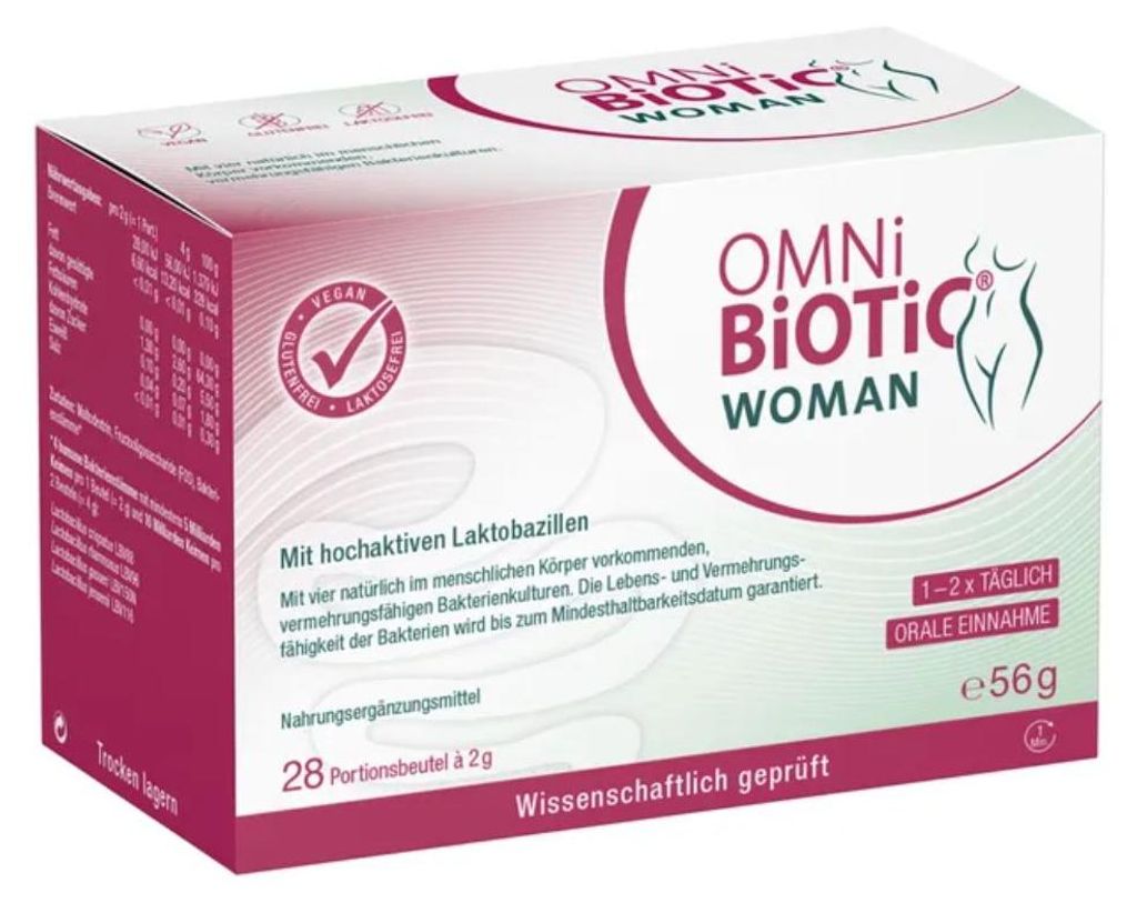 OMNi-BiOTiC Woman Pulver mit hochaktiven Lactobazillen, 14 Produktbild 
