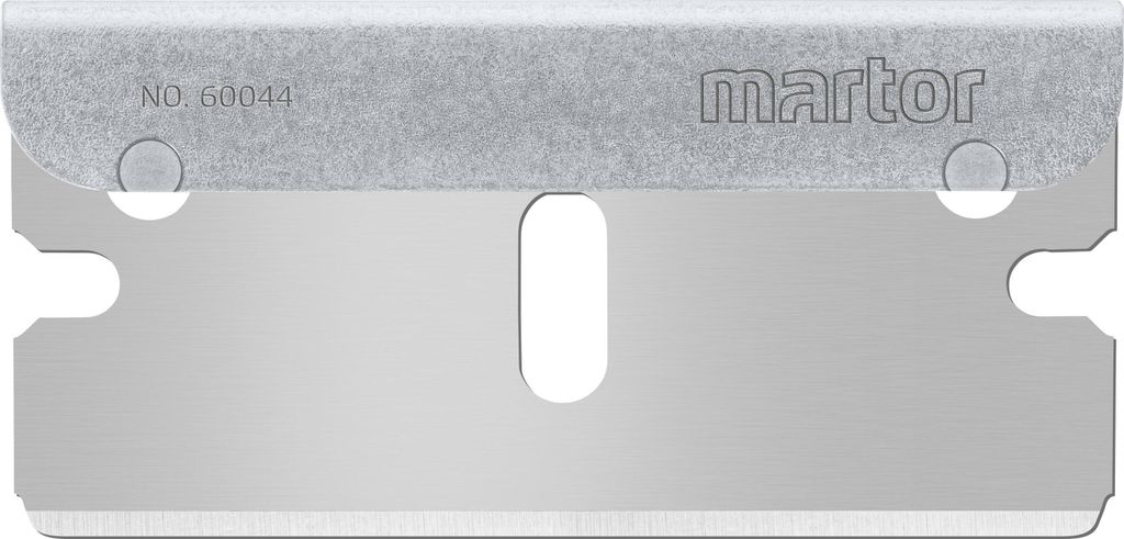 MARTOR 10 x BÜGELKLINGE, Ersatzklingen Schaber, 19,3 mm, Scharf, Im Magazin, Abgerundet, 1-fach Nutzbar, Stahl, NR. 60044