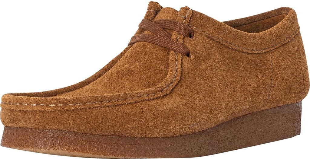 Clarks Originals Wallabee Wildlederschuhe, Braun 40 EU Produktbild 