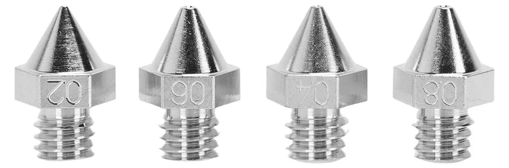 Kit de buses d'extrudeuse pour Raise3D Pro2 Pro3 et E2 de 0,2 à 0,8 mm