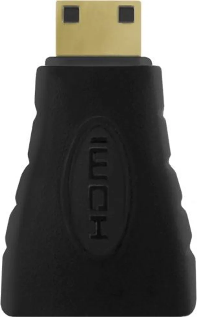 Mini HDMI to HDMI Adapter Qoltec | 4K Ready | Design Premium Nero
