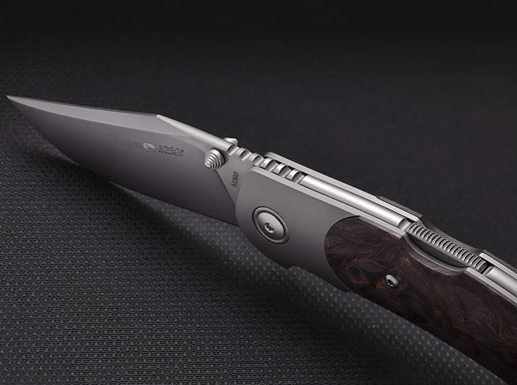 Couteau Viper Turn Dark Matter Copper Carbon Limited Edition de Collection