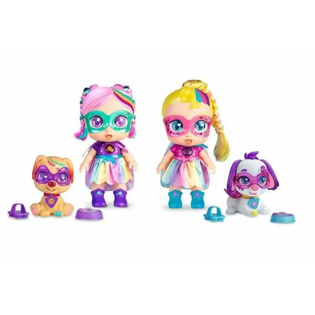 Cadeau Enfant : Poupée Super Cute Rainbow Party 26 cm Haute Qualité