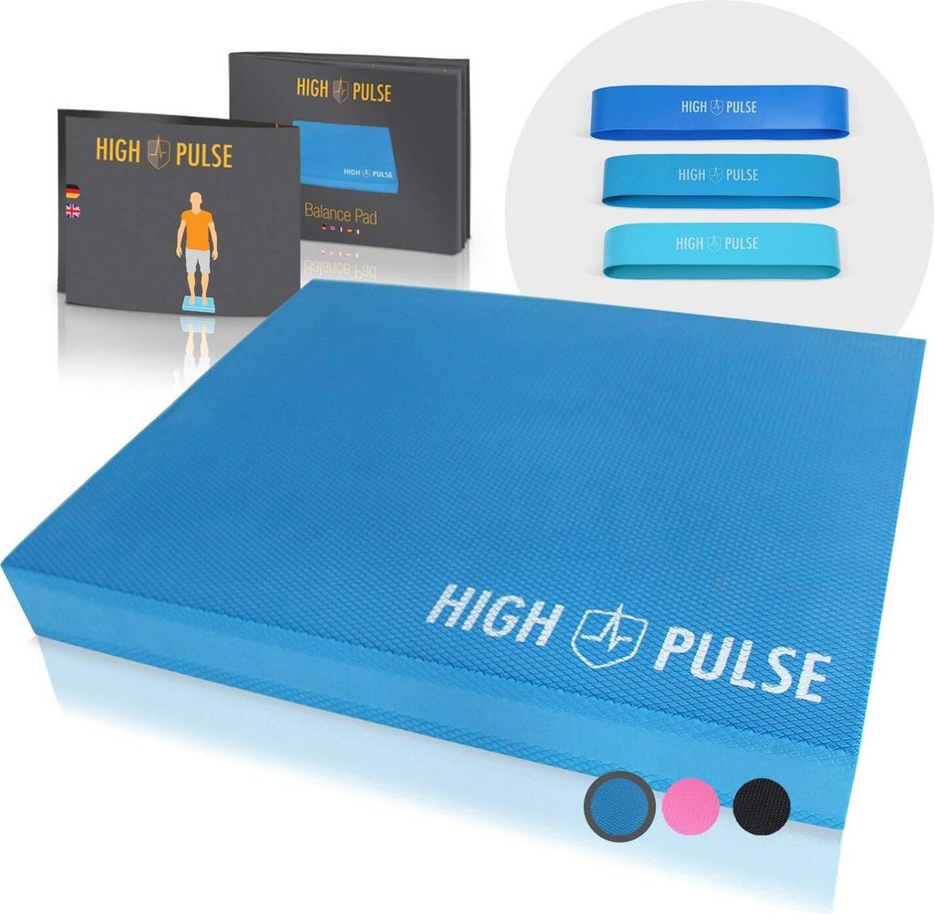 High Pulse Balance Pad inkl. Übungsposter - Produktbild 