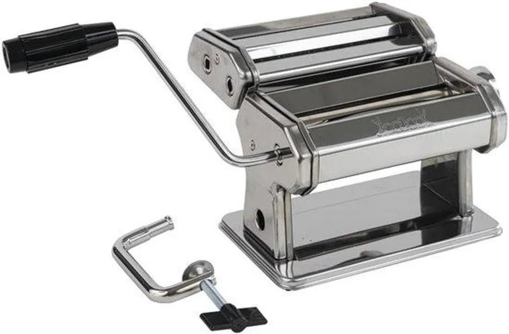 Machine à pâtes robuste inox à 9 réglages d'épaisseur pour lasagnes