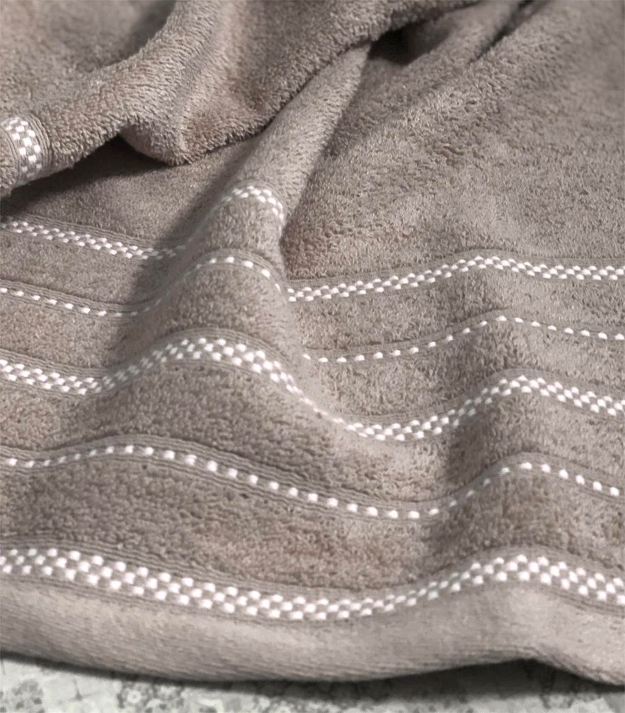 Handtuch Duschtuch Badetuch Frottier 100% Baumwolle Handtücher Typ674 Silbergrau Handtuch 100x50 cm
