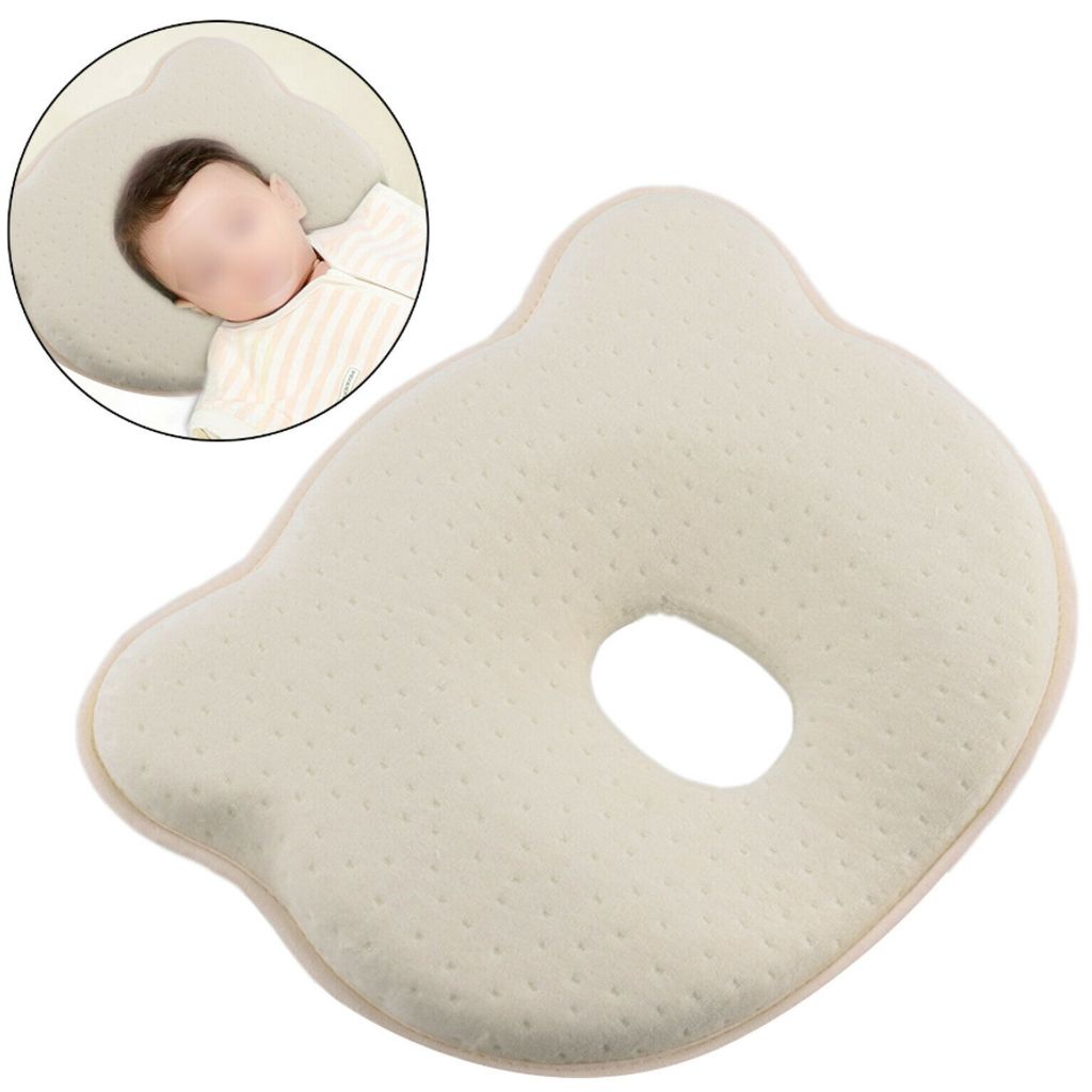 Orthopädisches Babykissen Kissen gegen Verformung Plattkopf Baby Soft Pillow DE 