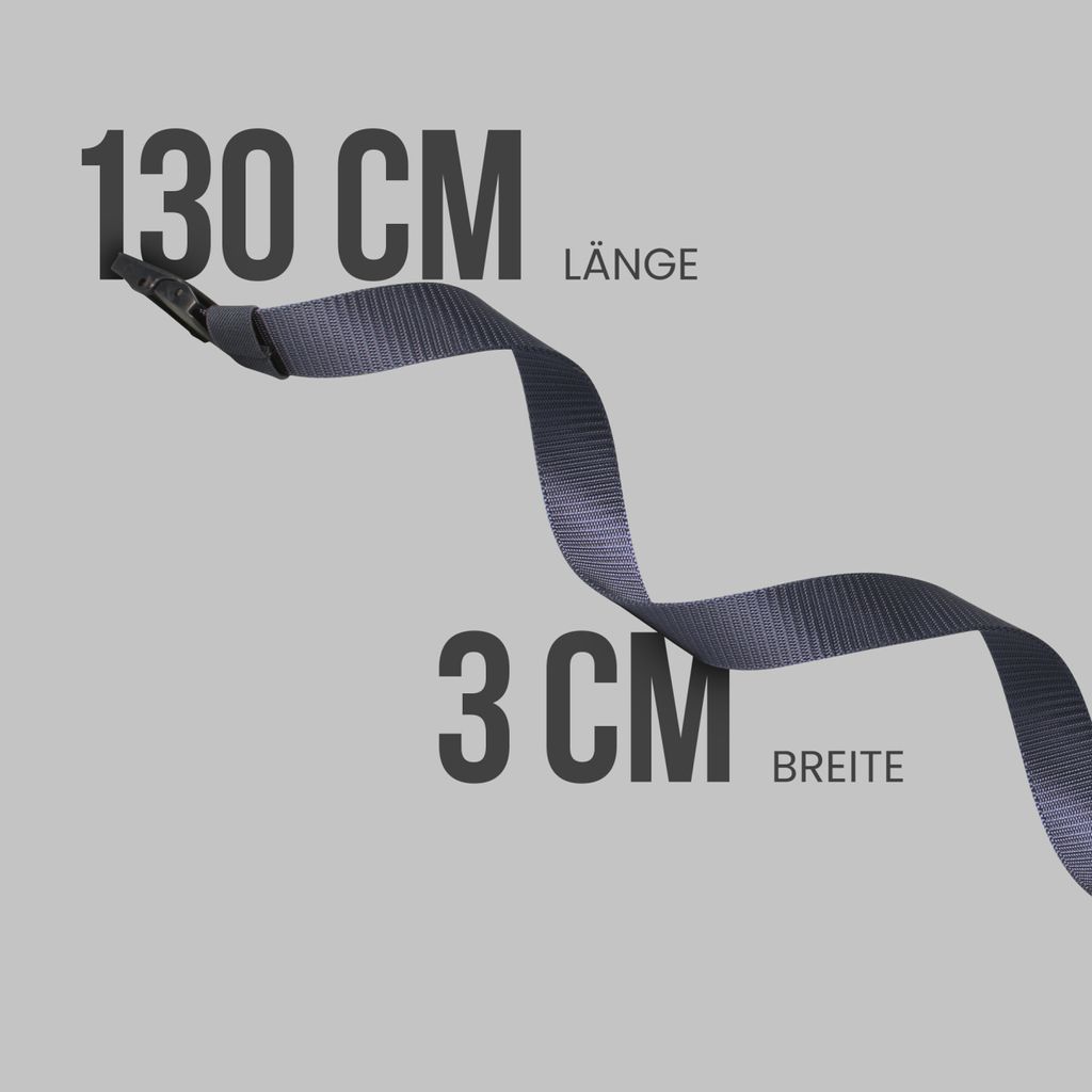 cintura unisex in tela hemmy (set di 5) 130cm, cintura da lavoro regolabile senza fori - fibbia in plastica - cintura per uomo e donna