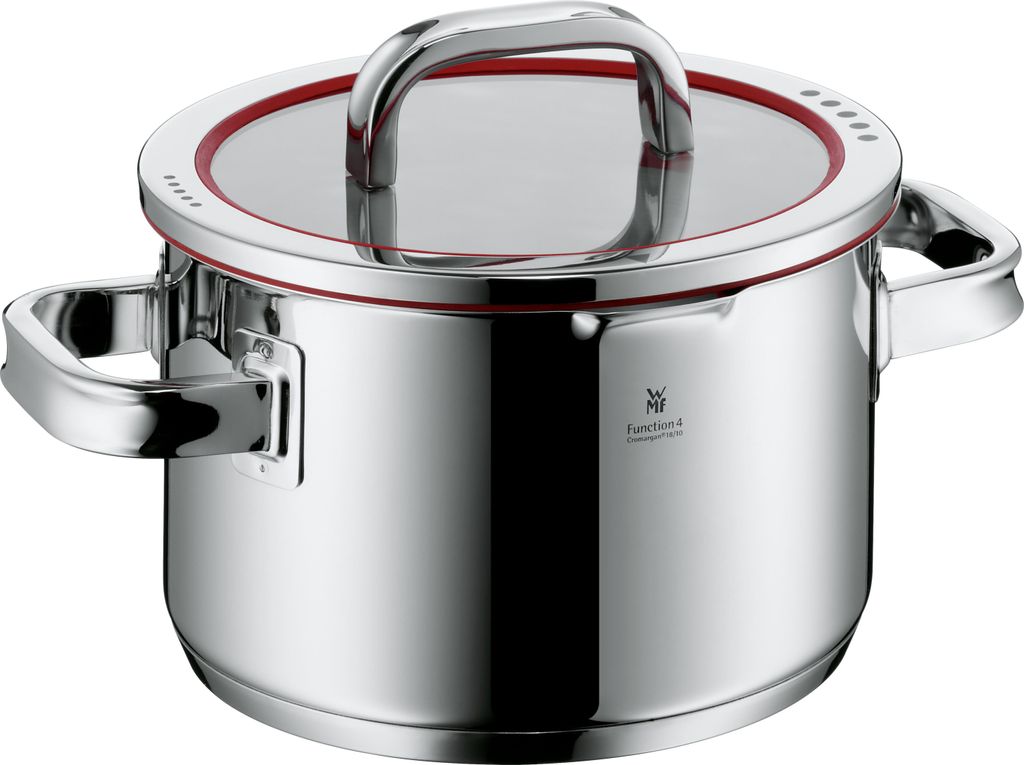 WMF 0761206380 Function 4 Kochtopf groЯ 20cm, rot Produktbild 