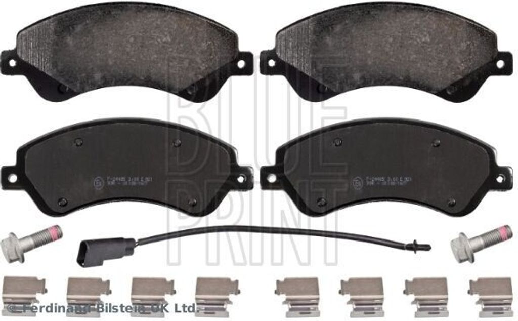 BLUE PRINT Bremsbeläge Satz Vorne für FORD Transit Mk6 Kasten (V347, V348, FA) ADF124219