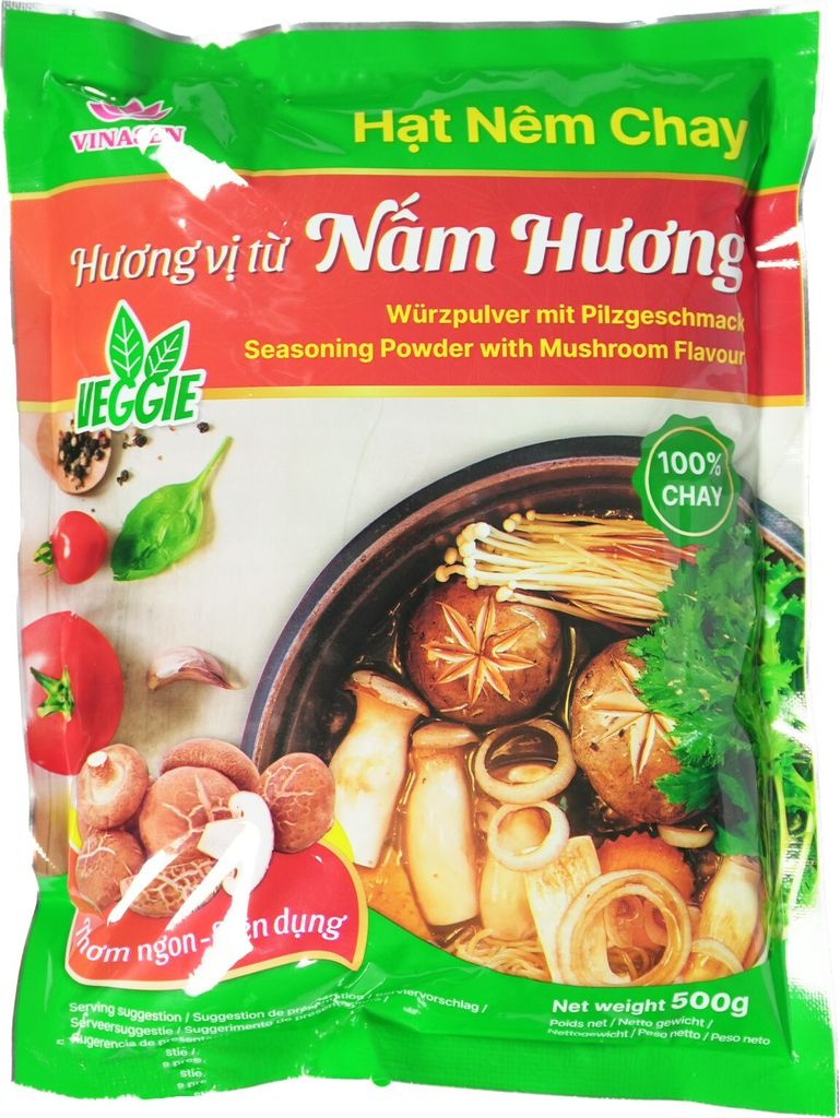 Vinasen Hat Nem Chay al gusto di funghi, vegetariano, 500 g Immagine del prodotto 