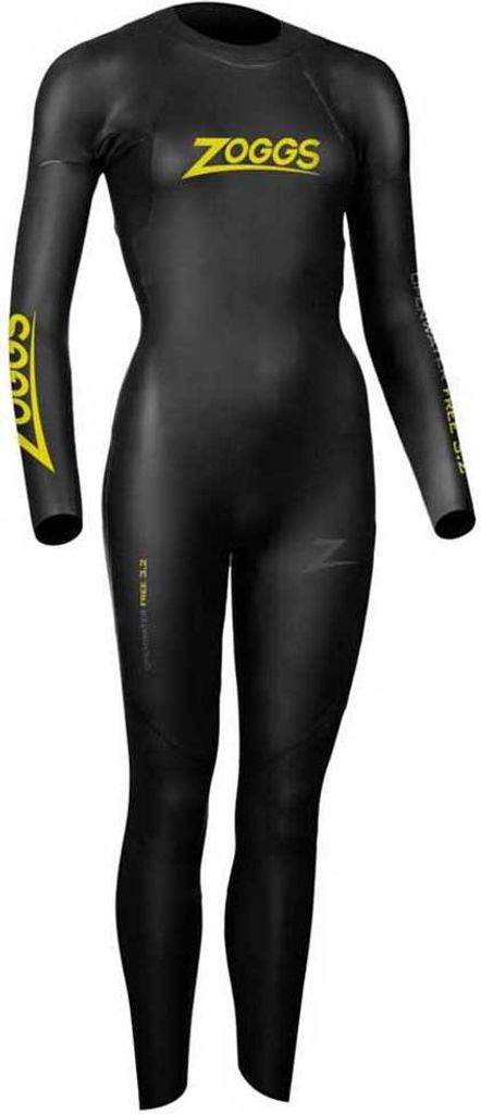 Zoggs Ow Free 3/2 Mm Neoprenanzug Für Damen Schwarz M Schwarz M