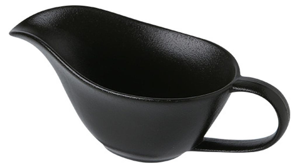 Saucenbecher mit Keramikgriff, spülmaschinenfest, breiter Ausguss, tropffreies Ausgießen, ideal zum Servieren von Saucen, dekoratives Accessoire ...