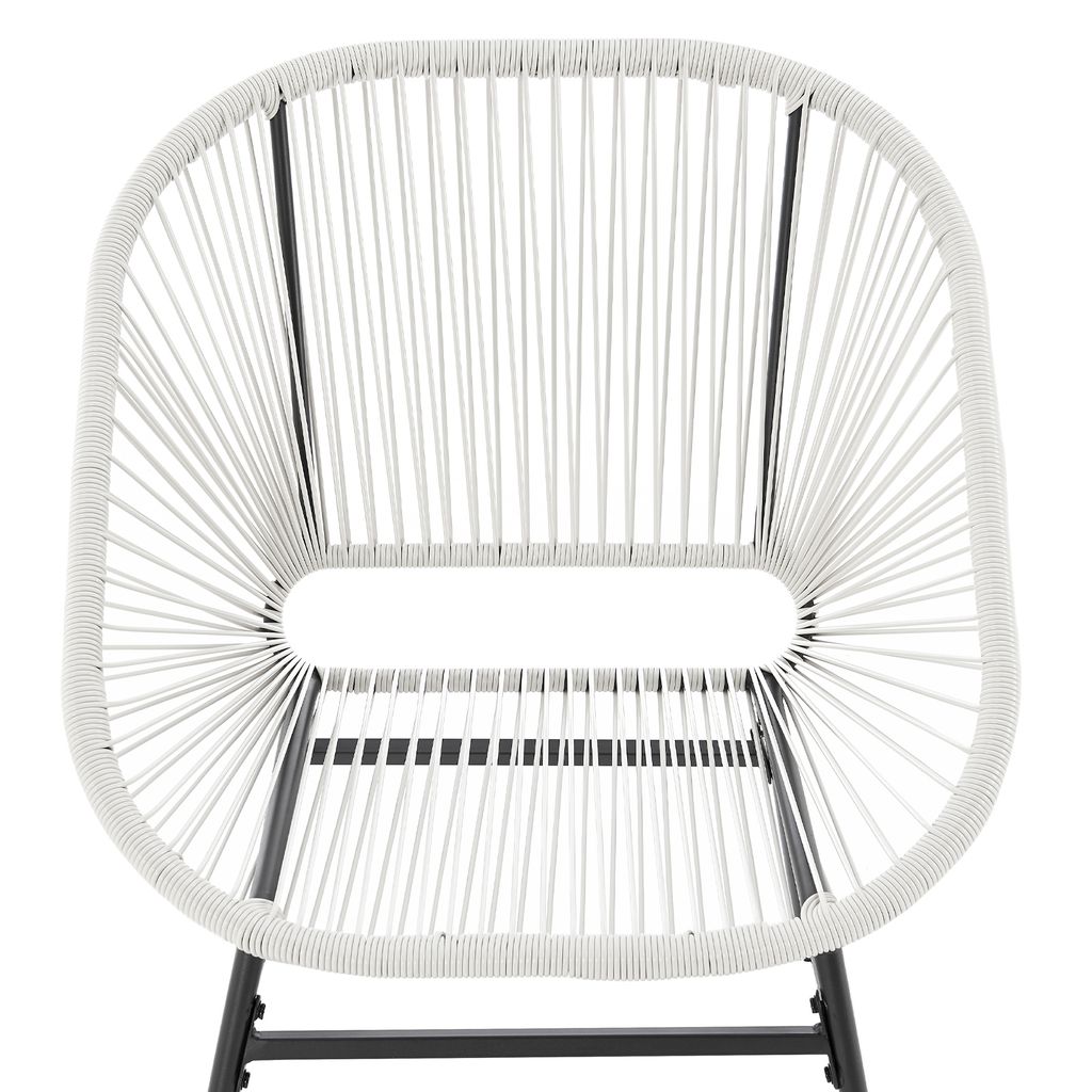SVITA TULUM Balkon-Möbel 3-tlg. Garten-Möbel Set Produktbild 