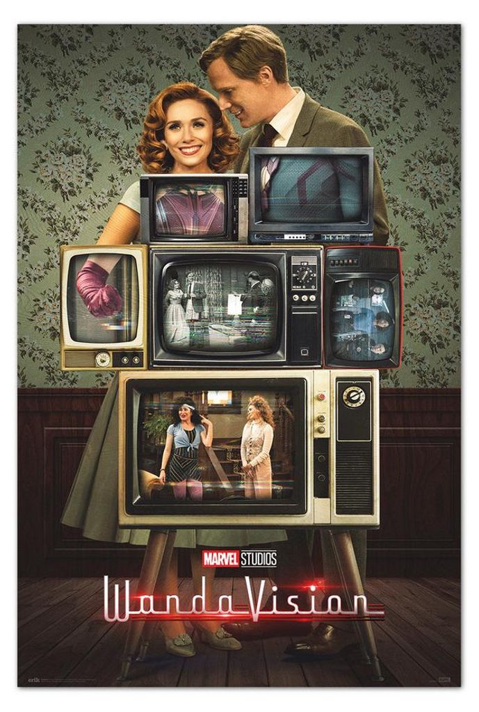 Poster marvel wandavision life on tv Produktbild 