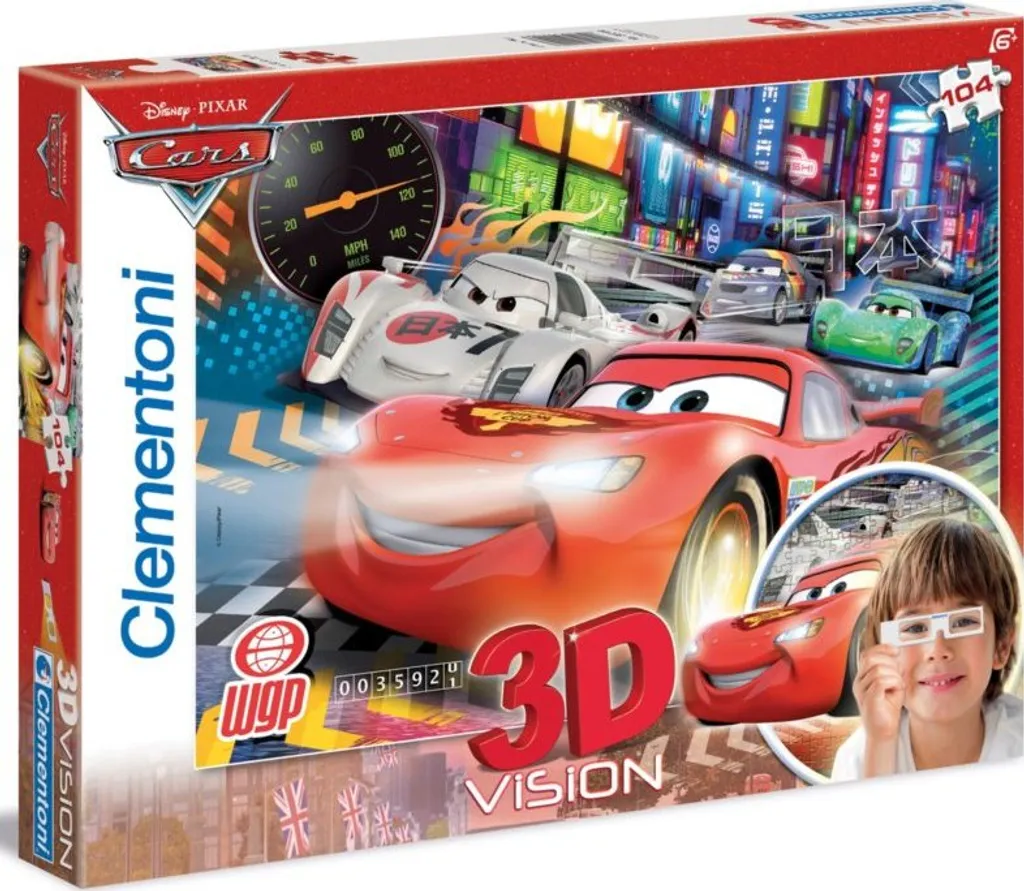 Puzzle pour enfants Disney Cars The Fastest Crew - Jeu Éducatif Pixar