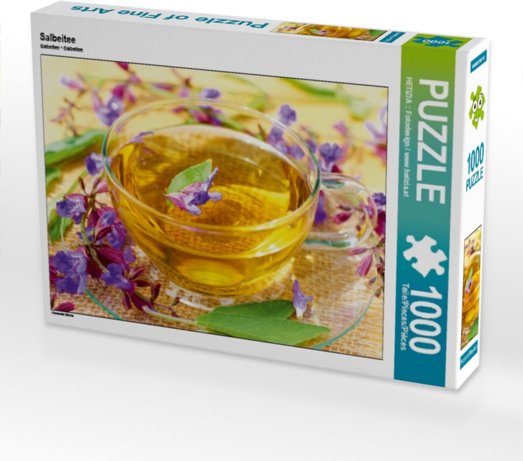 Calvendo Salbeitee 1000 Teile Puzzle quer 640x480mm, :: Fotodesign / www.hetizia.at; 7351557