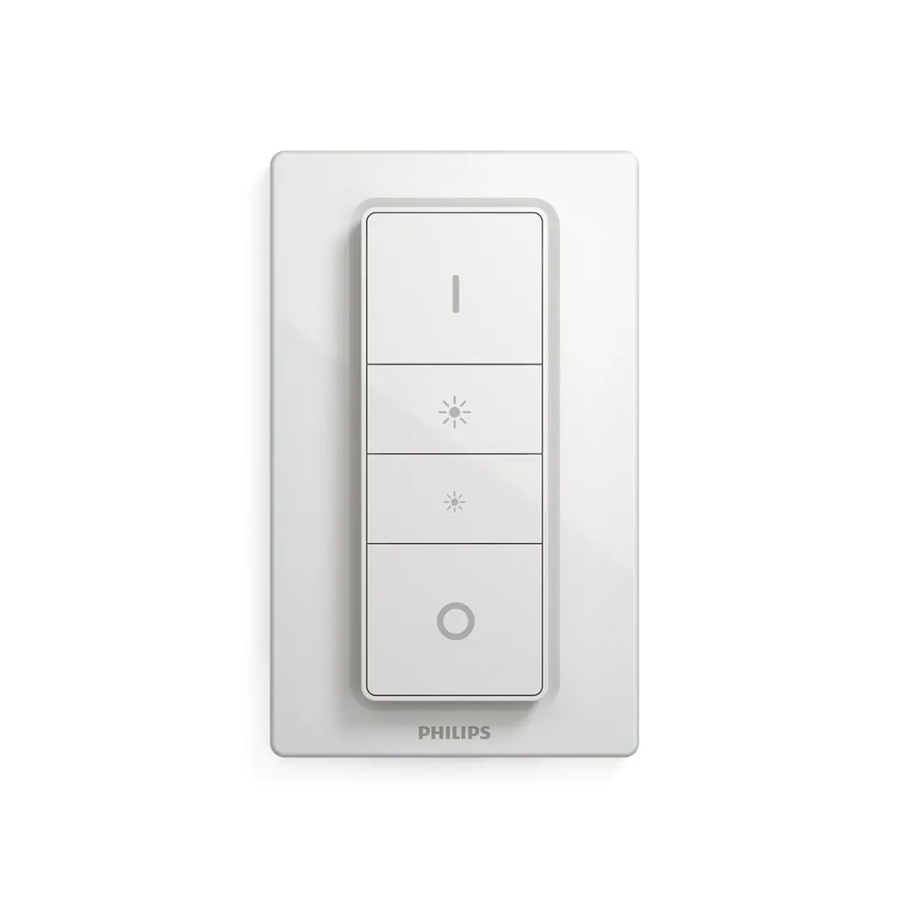 Spot LED Encastrable Carré Philips Hue Milliskin Argent White Ambiance - 12