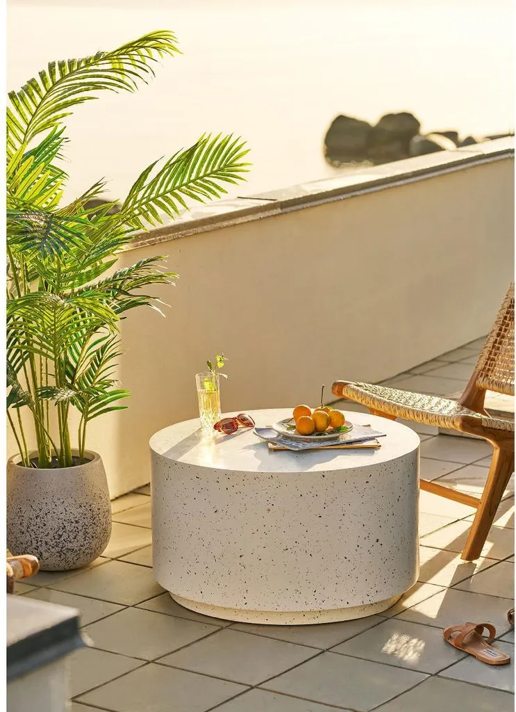 Table de jardin Ronja Ø70cm stable et résistante aux intempéries - 6