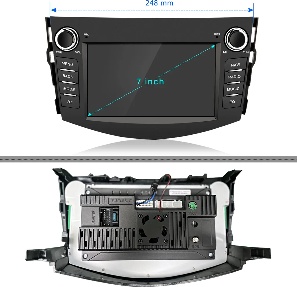 Autoradio Multimedia RAV4 2006-2012 | Android 15 GPS Bluetooth WIFI - 17