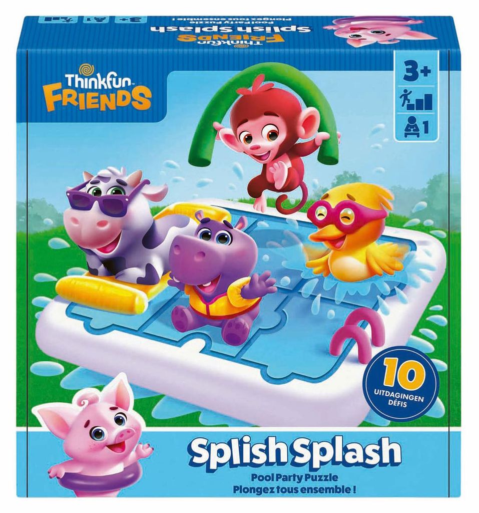 Thinkfun Denkspiel Friends Splish Splash Logikspiel für Kinder