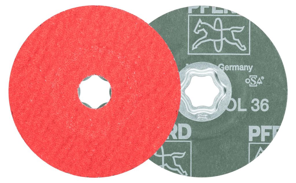 Disque abrasif sur fibres CC-FSCO-COOL 115mm K36 PFERD Image du produit 