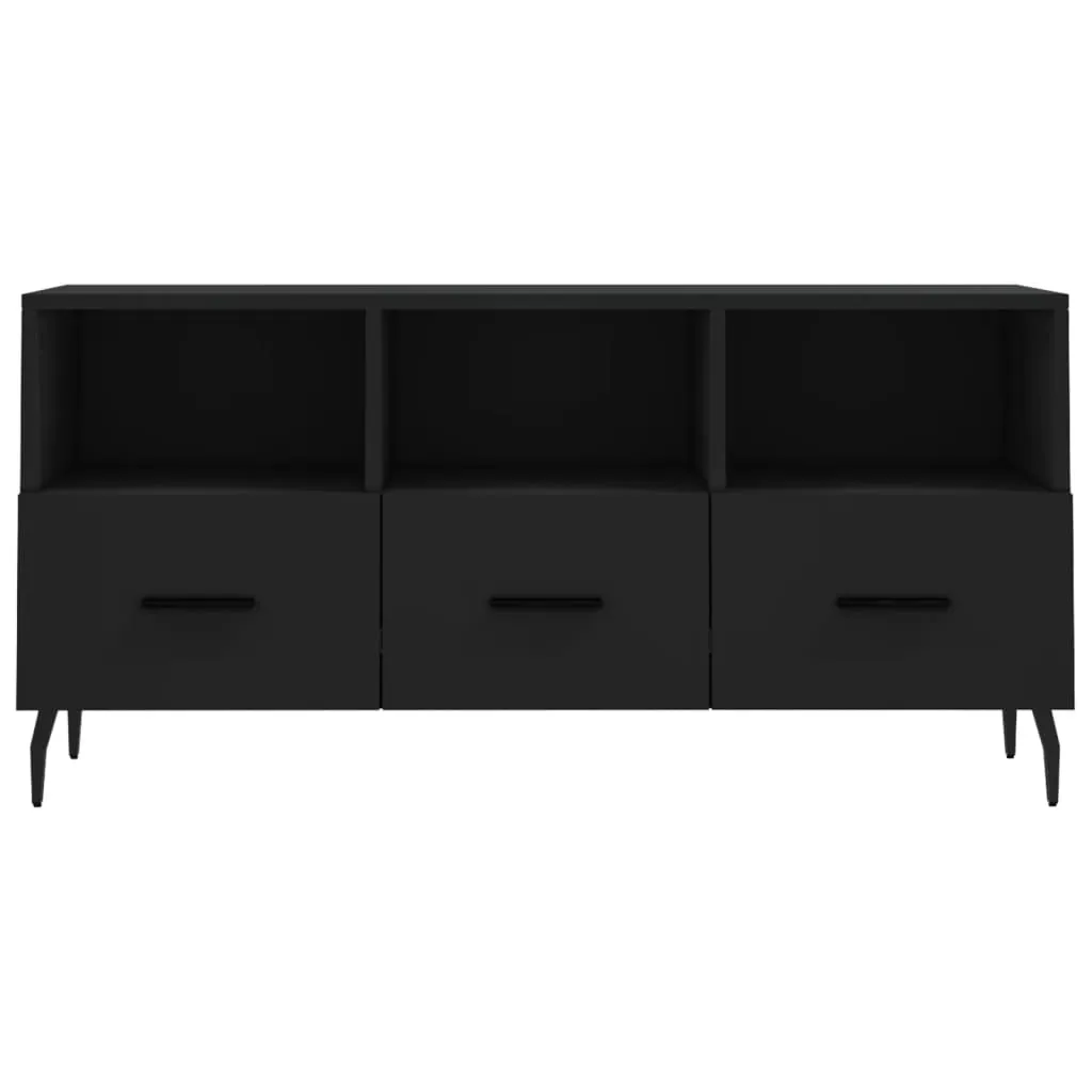 Recensione Mobile Porta TV SYFAX Nero Multistrato 102x36x50 cm - 4