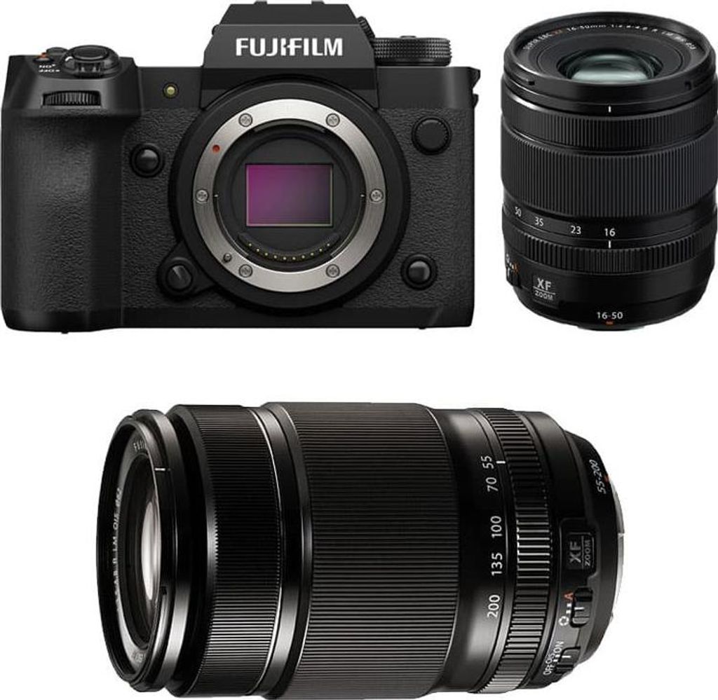 Fujifilm X-H2 + 16-50 + 55-200