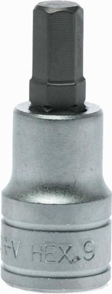 Sechskant-Steckschlüsseleinsatz mit 1/2"-Antrieb, 9 mm