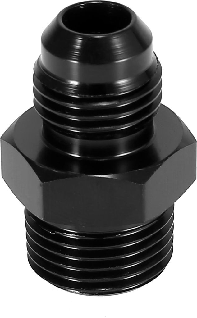 AN6 auf 3/8" NPT Stecker Auto Flare Reduzierstück Fitting Adapter Schwarz
