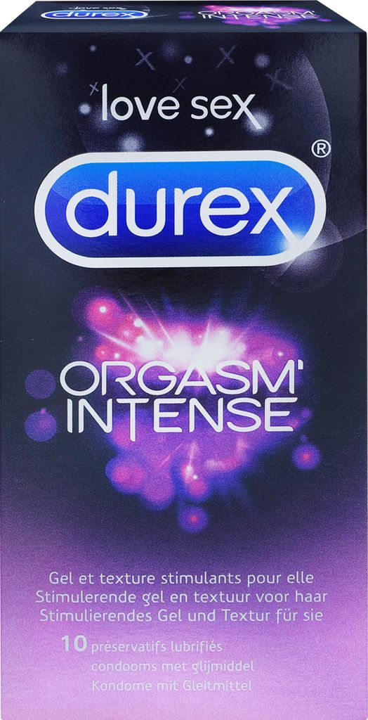 Préservatifs stimulants - Durex Orgasm Intense 10 pcs Image du produit 