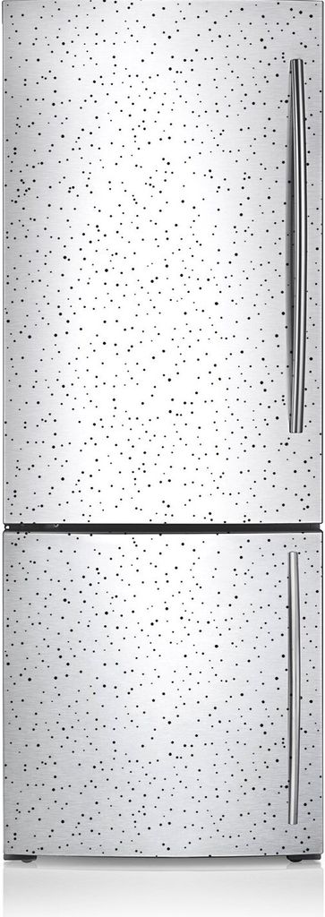 Kühlschrank Aufkleber Kühlschrankmagnete Dekoration Kühlschrankfolie 70x190 cm - Chaotische Punkte