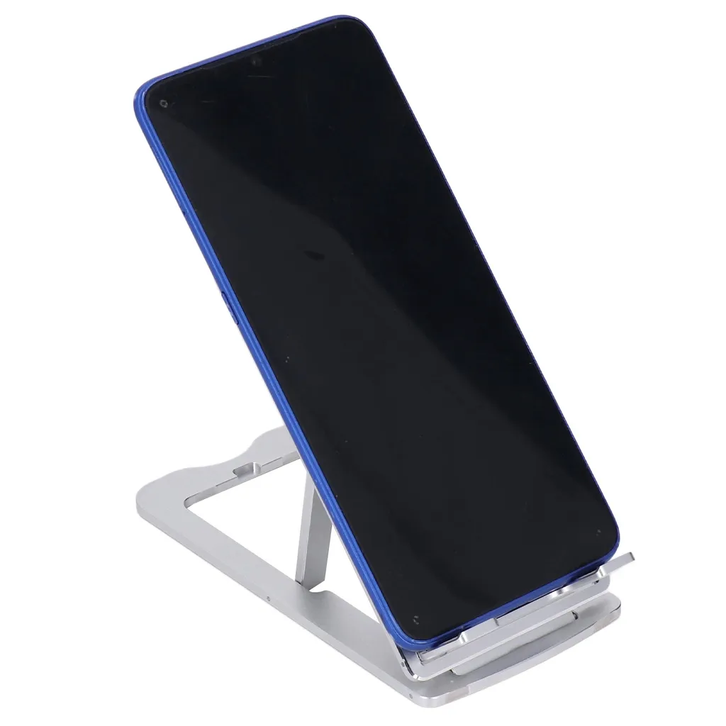 TRSGKSQP Supporto per telefono pieghevole per scrivania ad angolo regolabile in altezza Supporto per cellulare portatile Supporto per cellulare Parco nazionale Dock da tavolo Supporto per tablet