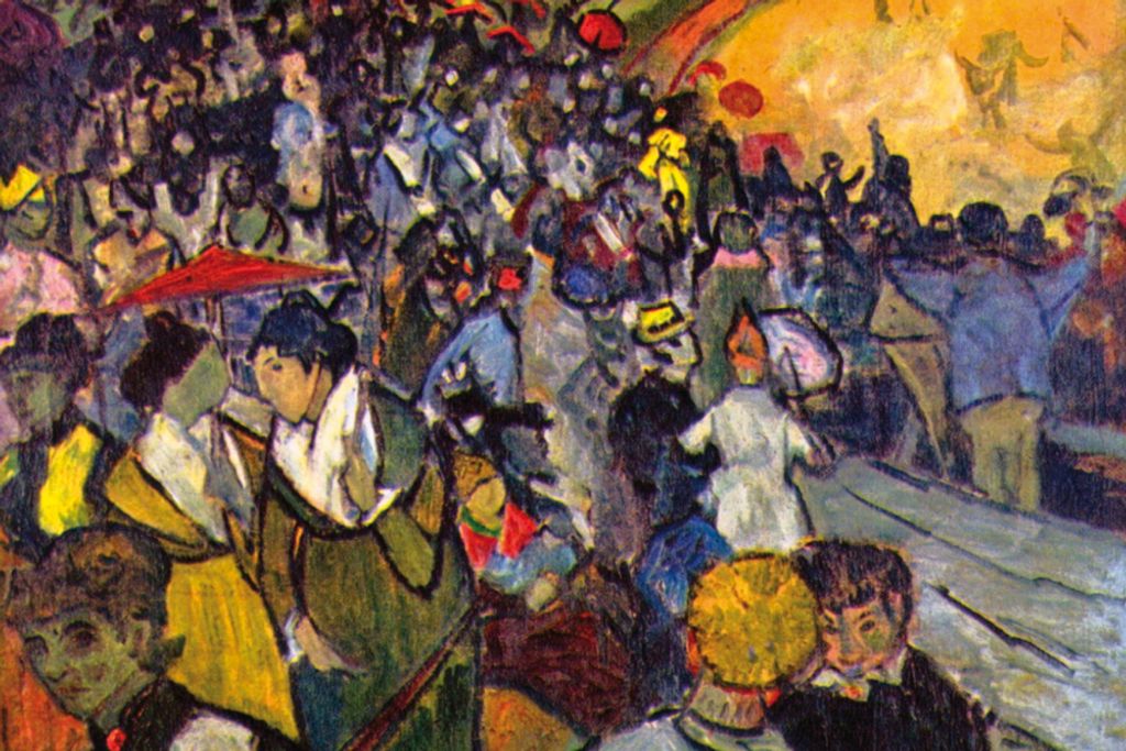 Vincent Van Gogh Kunstdruck Bild - Die Arena Von Arles, 1888 (80 x 120 cm)