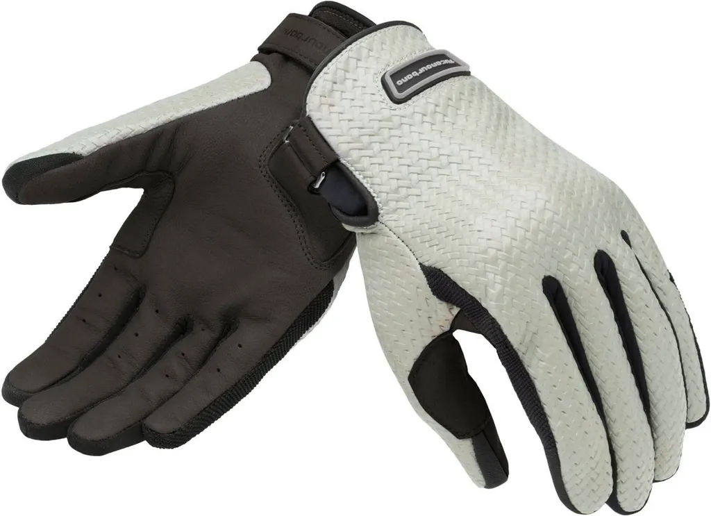 Gants de moto été pour femme ELISIA TUCANO URBANO paume cuir gris M