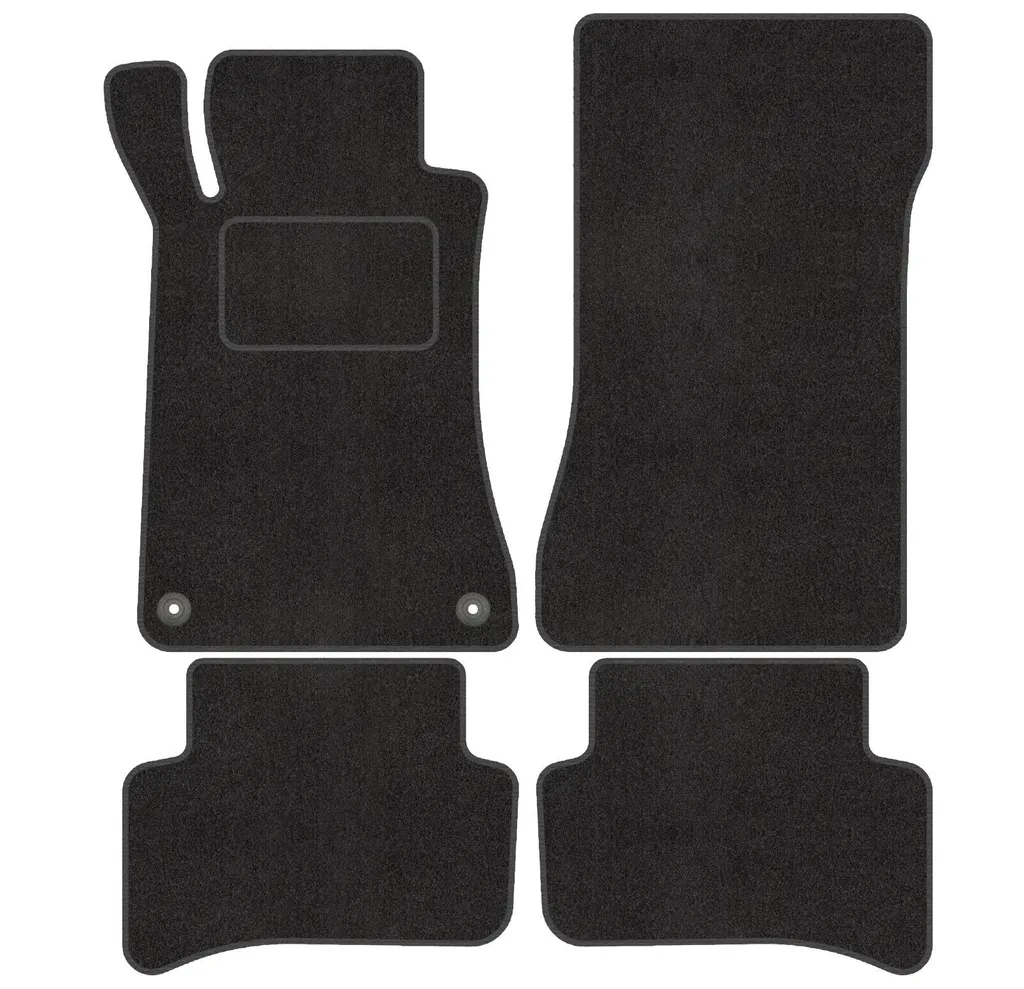 Offerta Set Tappetini Velour Mercedes C W203 (00-06) - Misura Esatta