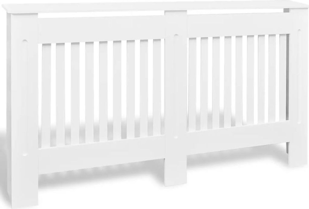 Osłona grzejnika MDF Osłona grzejnika 152 cm, biała Zdjęcie produktu 8