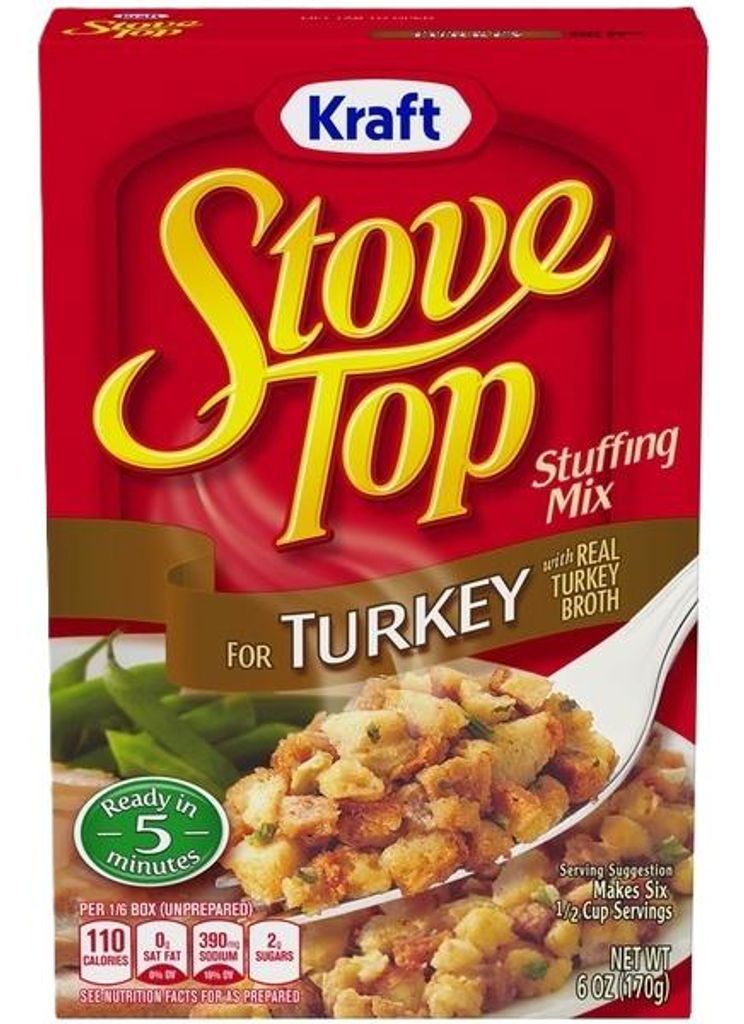 Kraft Stovetop Stuffing Mix for Turkey 170g Produktbild 